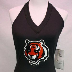 Cincinnati Bengals All Sport Couture Halter Top
